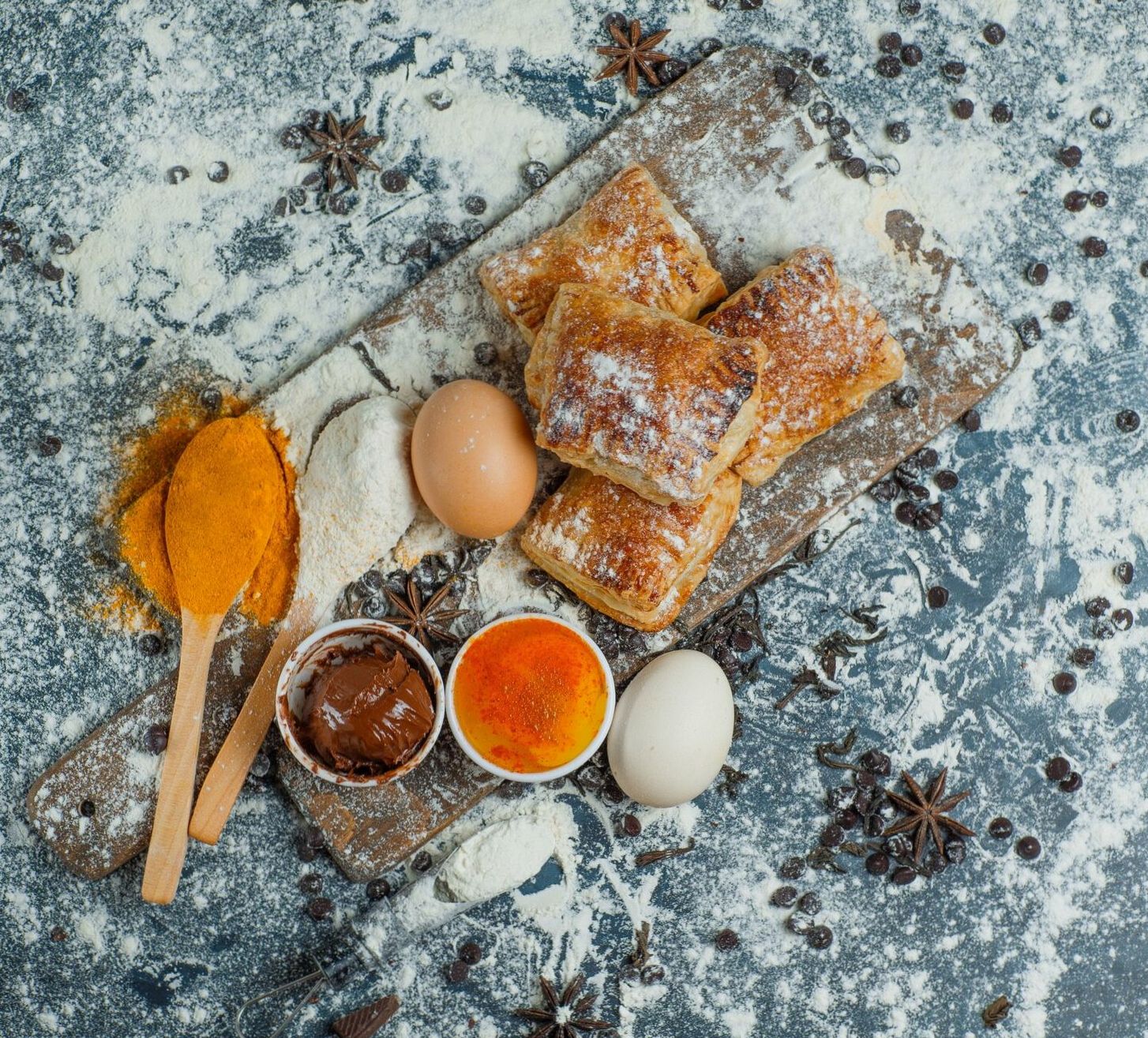 Pastry close-up